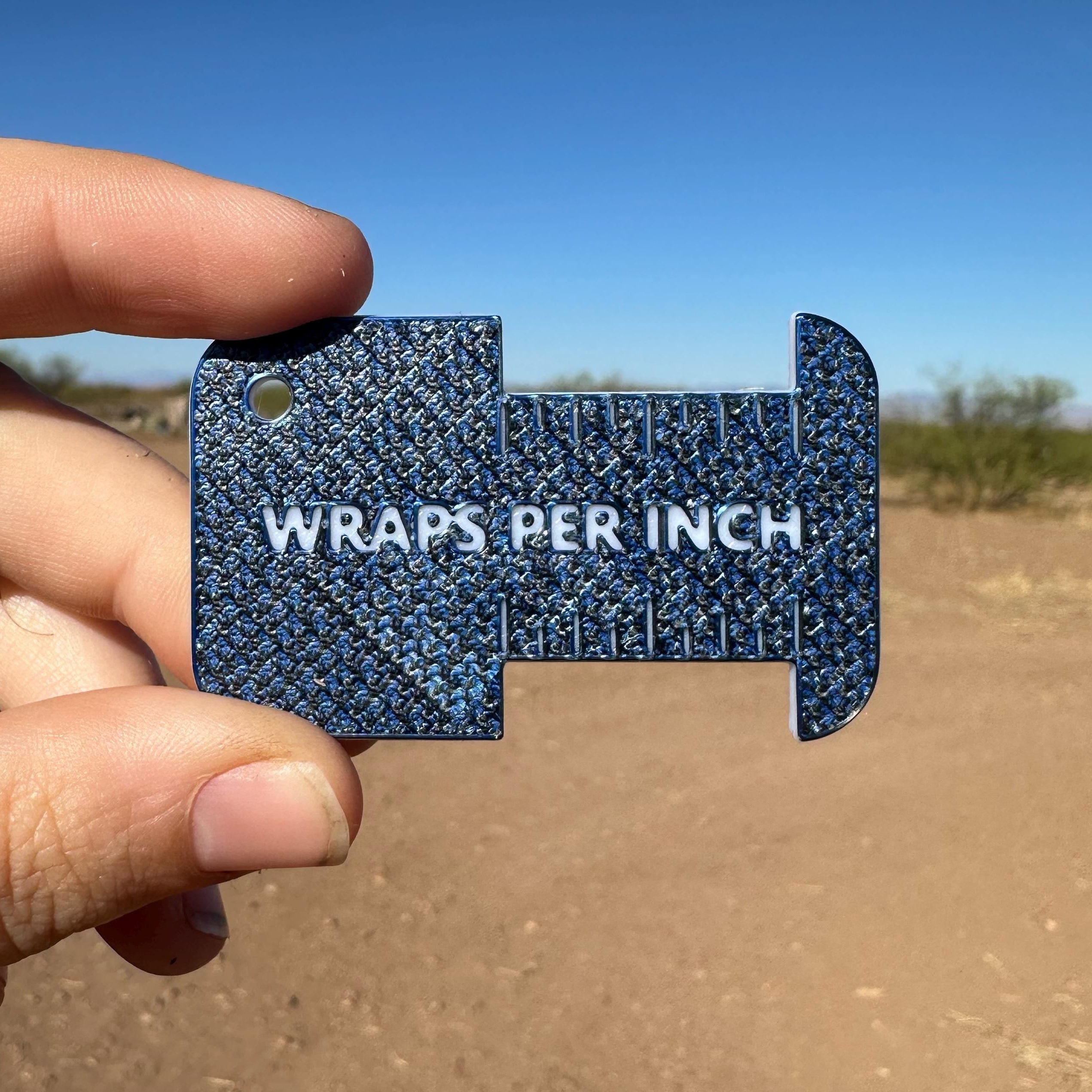 Wraps Per Inch (WPI) Yarn Gauge Tool: Knitting & Spinning Accessory