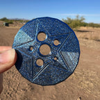 3D Printed Fiber Diz Tool: Wool Combing & Spinning - Multiple Hole Sizes