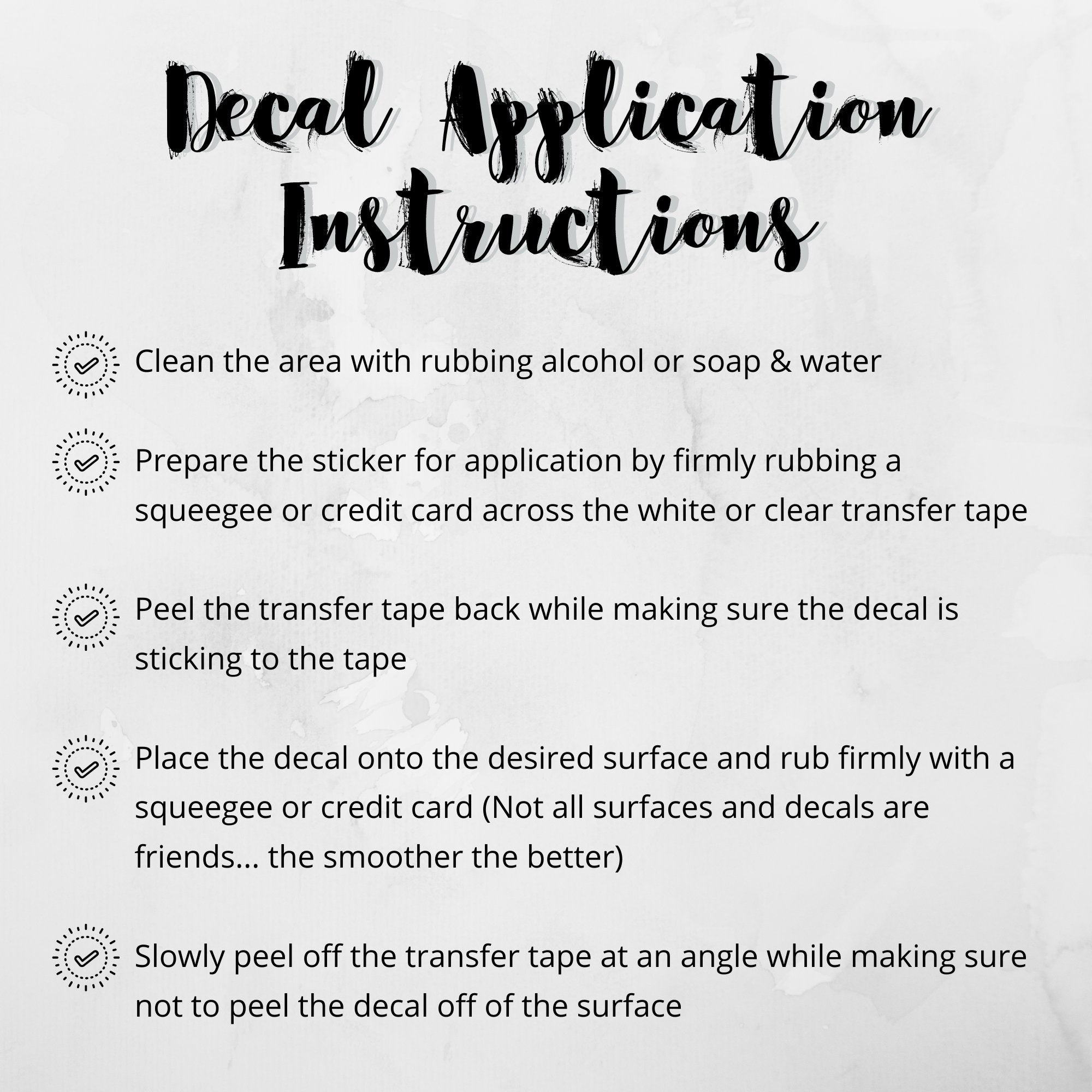 Happy Chicken Flock Vinyl Decal - Farmhouse Kitchen Sticker