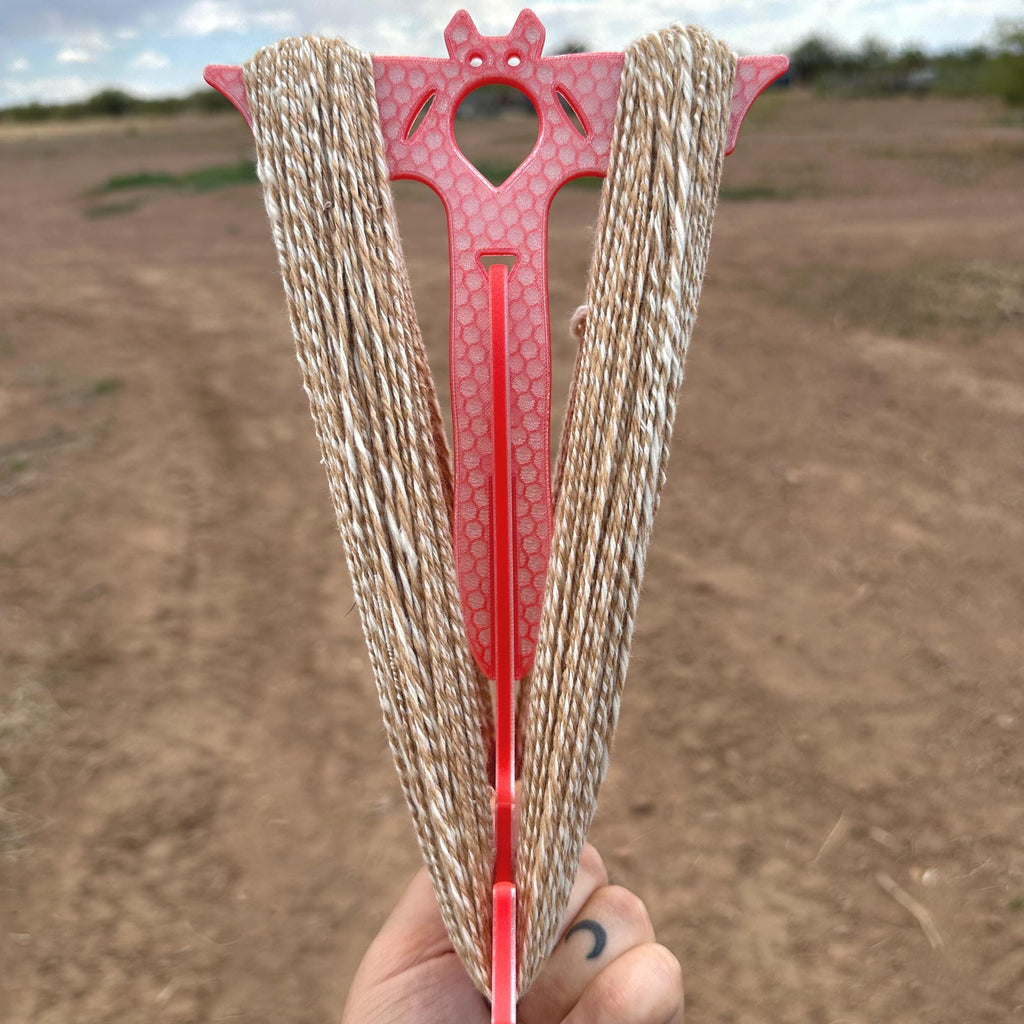 3D-Printed Niddy Noddy: 1 Yard Yarn Skeining Tool for Spinners