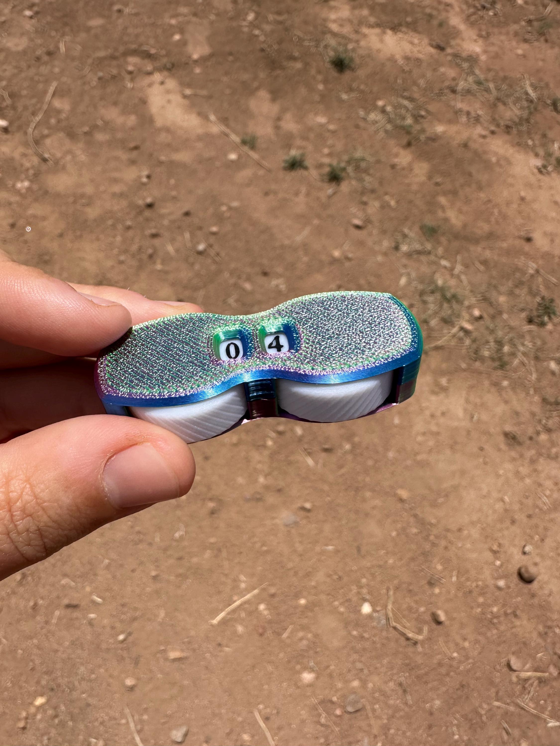 3D Printed Stitch Counter for Knitting & Crochet: Lightweight Fiber Art Tool