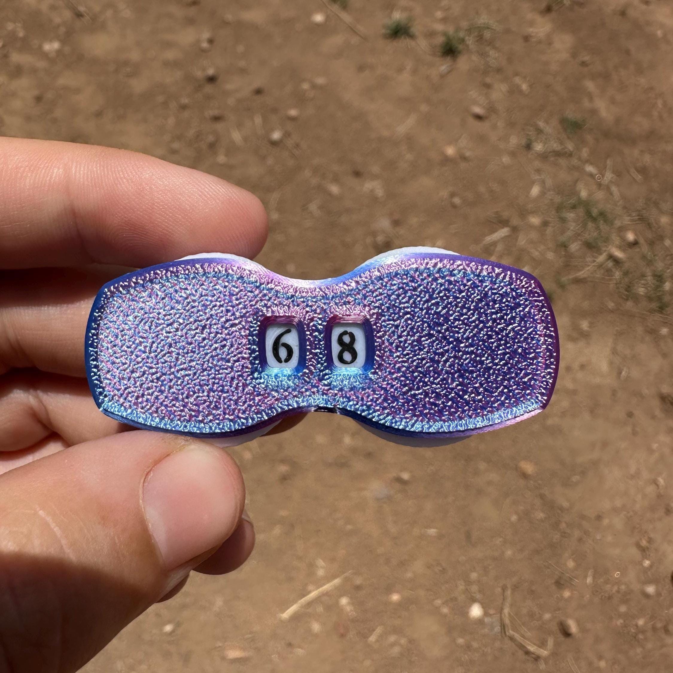 3D Printed Stitch Counter for Knitting & Crochet: Lightweight Fiber Art Tool