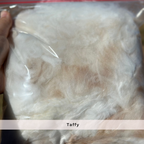Raw Angora Fiber/ Wool by the Half Ounce - Ethically Harvested from Happy Rabbits