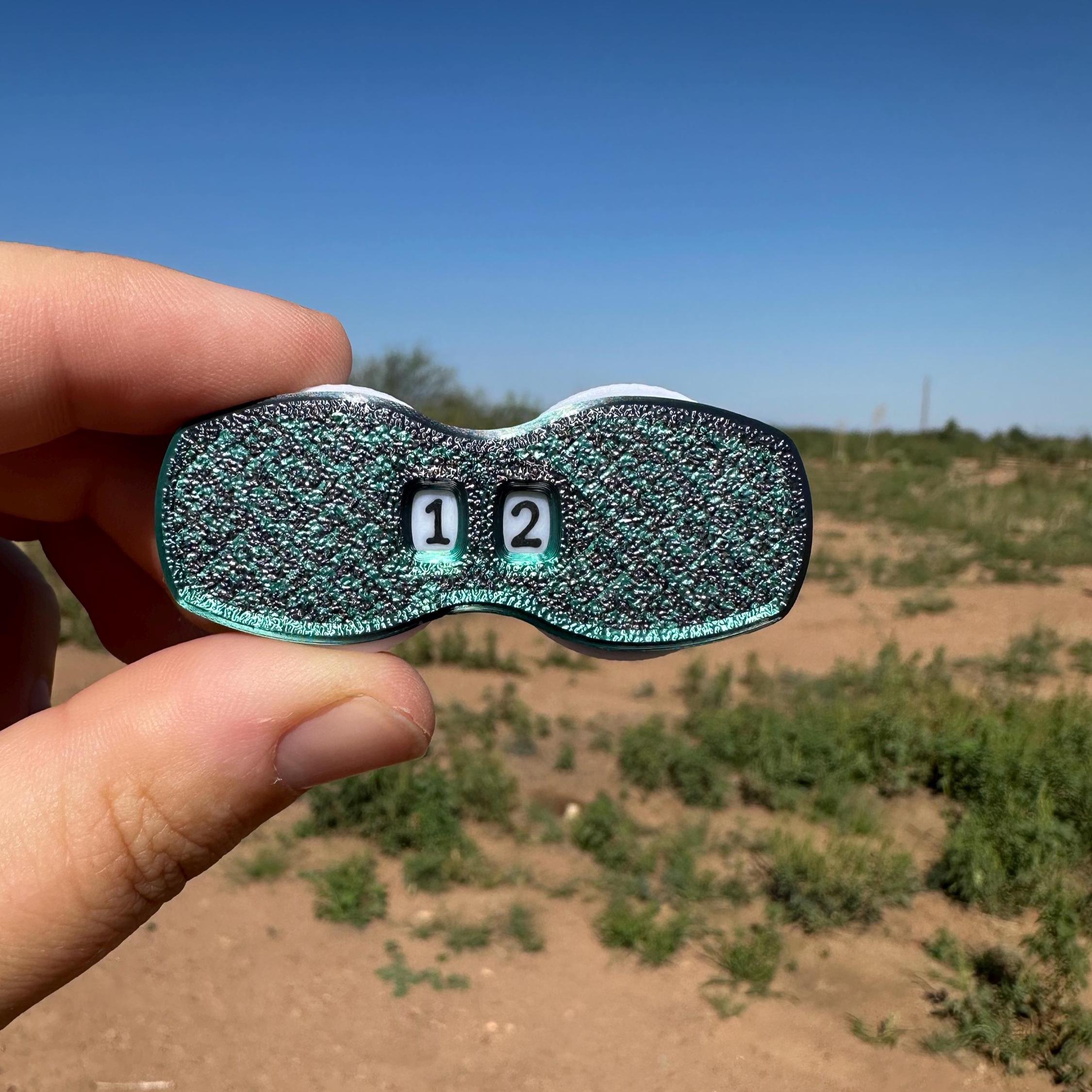 3D Printed Stitch Counter for Knitting & Crochet: Lightweight Fiber Art Tool